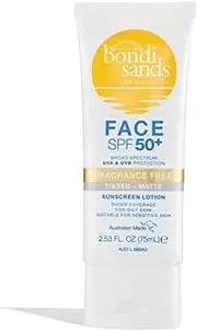 Bondi Sands SPF 50+ Fragrance Free Matte Tinted Face Lotion 75ml