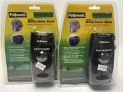 2X Fellowes Motion Sensor Alarm Notebook Computer Anti Theft Device NOS