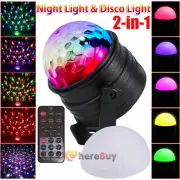 DJ Ball Light Disco Party Strobe LED Remote Control Bulb Dance Lamp Decoration