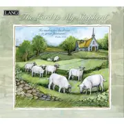 Lang 2026 Calendar The Lord is my Shepherd Calender Fits Wall Frame Scripture