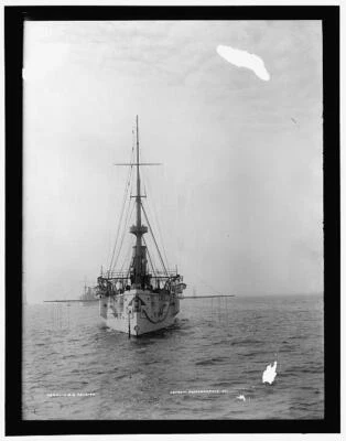 Navy USS Raleigh c1900 OLD PHOTO