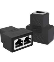 RJ45 Ethernet Splitter Adapter-2 Pack