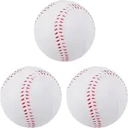 3X Sport Baseball Reduced Impact Baseball 10Inch Adult Youth Soft Ball for Game Competition Pitching Catching Training