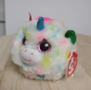 TY Puffies Harmonie the Unicorn 2021 3" Plush