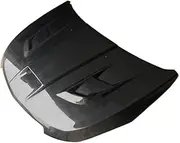 hood scoops for cars， Carbon Fiber Engine Hood Resin Bonnet Compatible For Chevrolet Cruze 09-14 Modified Style Light Weight Engine Cover Car Kit Accessories(Carbon fiber pattern)