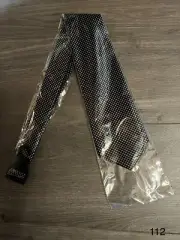 Shengkai Neck Tie - Black/White