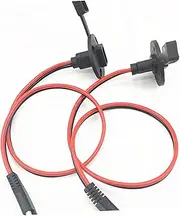 Kisangel 1 Pair Quick Connection Cable Solar Panel Connector 8 Screws 0.5m Solar Generator Cable