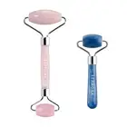 Set of 2 Sephora Face Rollers - Rose Quartz & Blue Aventurine