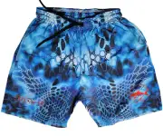 LIGHT BLUE BEEHIVE FISHING SHORT WATER REPELLENT