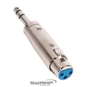 XLR FEMALE to STEREO TRS 6.35mm 1/4" MALE - Audio Adapter