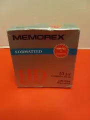 Memorex 10 Pack 3.5" Floppy Diskettes Double Sided,1.44 Mb.NEW