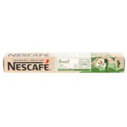 Nestle Nescafe Farmers Origins Brazil Lungo Coffee 10 Capsules 54g