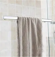 Bathroom Door Grab, Bar Handle Sliding Shower Glass Doors Knobs Towel Bar Single Pull Handle for Shower Enclosures, Parts Replacement for Shower Bathroom