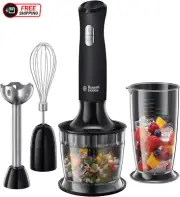 Russell Hobbs RHSM5BLK, Desire Hand Blender, Dishwasher Safe and Detachable Part