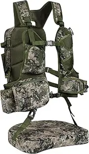[LUCKY CLOVER] Turkey Vest, Comfortable Turkey Hunting Vest with Seat Cushion, Turkey Hunting Gear Accessories