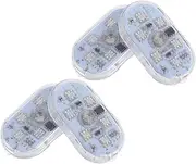 WEKADRIN 2-Packs Touch-Sensitive Car Roof Lights Rechargeable Auto Decor Lights Led Interior Ambient Lighting for Cars
