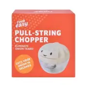 Manual Vegetable Food Chopper Slicer Dicer Cutter Pull Cord Onion Mincer Tool
