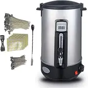 10L Candle Wax Heater with Tap and Accessories - Candle Making Melter Pot