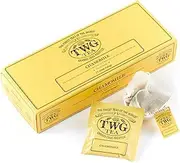 TWG Tea | Chamomile | Herbal Tea | Decaffeinated & Theine-Free | 15 Hand Sewn Cotton Tea Bags | GiftSet