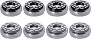 Oshhni 8X Shuffleboard Pucks Tabletop Game Pucks Shuffleboard Table Pucks Family Games Home (53mm) Matt Surface Shuffleboard Table Accessories
