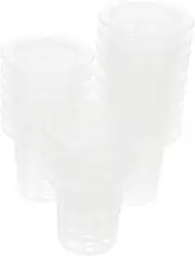 HANABASS Hydroponic Growing Baskets 100pcs Mesh Net Cups for Germination Rooting