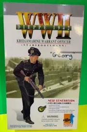 Dragon 1/6 Figure "GEORG" WWII Dieppe Kriegsmarine German Warrant Officer MIB
