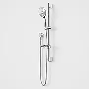 Caroma Pin Multifunction Rail Shower White