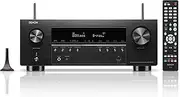 Denon AVR-S970H 8K AV Receiver | 7.2ch Home Cinema Amplifier | Dolby Atmos | DTS:X | Dolby Surround Sound | and DTS Neural:X | Alexa Compatible | Bluetooth | AirPlay 2 | HEOS Built-in Multiroom Audio