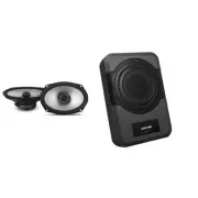 Alpine S2-S69 - Next-Generation S-Series 6x9" Coaxial Speaker Set w/ PWE-S8 P...