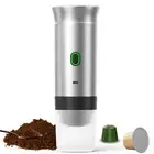 Elosung Grey Portable Espresso Coffee Machine Universal 3 In 1 Capsule Powder An