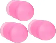 Vaguelly Plastic Hair Dyeing Cup 3 Pack Mixing Tint Cup Measurement Lines for Salon and Home DIY