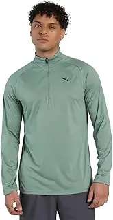 [PUMA] Men's M Tad Tech Fabric Mix 1/4 Zip Shirts (Pack of 1)