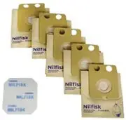 [Nilfisk] Advance Back Vacuum Paper Vacuum Bags (Qty: 5) (22198000)
