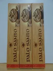 Palo Santo ~ Incense Sticks ~ 3 Packs x 15g ~ Green Tree ~ Premium Masala