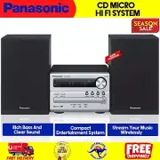 Panasonic Bluetooth Hi Fi Stereo System CD MP3 USB Player Sound System FM Radio