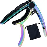 Guitar Capo, Electric Guitar Clip, Musical Instrument Capo, Accurate Tuning, Sturdy Material, 12x10x2cm For R Practice And Concert, Guitarists, Live Music Tuning