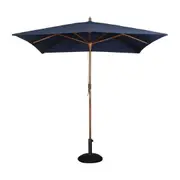 Bolero Square Outdoor Umbrella 2.5m Navy Blue - Outdoor Umbrellas (GH991) - GH991