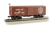 Bachmann 72311 HO Baltimore & Ohio - Globe Line - Old-time Box Car
