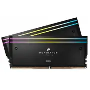 Corsair DOMINATOR® TITANIUM RGB 48GB (2x24GB) DDR5 DRAM 6000MT/s CL30 Intel XMP Memory Kit — Black