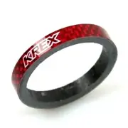 gobike88 KREX red carbon spacer, 5mm, for 1-1/8" headset, CC-AL003, 307