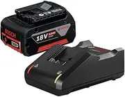 [Bosch] Blue 18V Starter Kit GBA 5.0AH Battery + GAL 18V-40 Charger 0615990M1Z