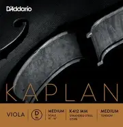 D'Addario Kaplan Viola D String, Medium Scale, Medium Tension