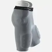 McDavid Girdle 750T Pro 5-Pocket Football Compression Shorts (NO PADS) Grey
