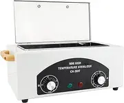 High Temperature Sterilizer 220V 300W 2L with Timer Autoclave Machine Metal Tool Cleaning Box for Pedicure SPA Salon Beauty Hair Nail Metal Tools