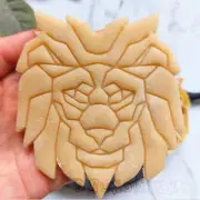 Symmetrical Geometric Lion King Wall Decor Animal Forest Winter Cookie Cutter