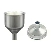 No Spills No Waste with Stainless Steel Hip Flask Funnel Pour with Confidence