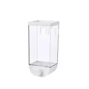 Food Containers Wall Mount Cereal Dispenser Dry Storage Box Kitchen Grain Organizer Food Storage Containers