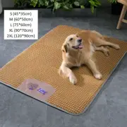 Dog Self Cooling Mat Pets Summer Pads Breathable Blanket Hot Weather Sleeping