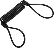JECOMPRIS Bicycle Disc Lock Reminder Cable Motorcycle Security Reminder Cable for Scooter Durable Steel Wire Multiuse for Helmet and Riding Gear Protection