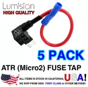 5 Pack Micro2 ATR APT Add-A-Circuit Lumision Fuse Tap Lot Dash Cam Radar Install